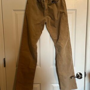 Michael Kors Tan Corduroy Men Pants